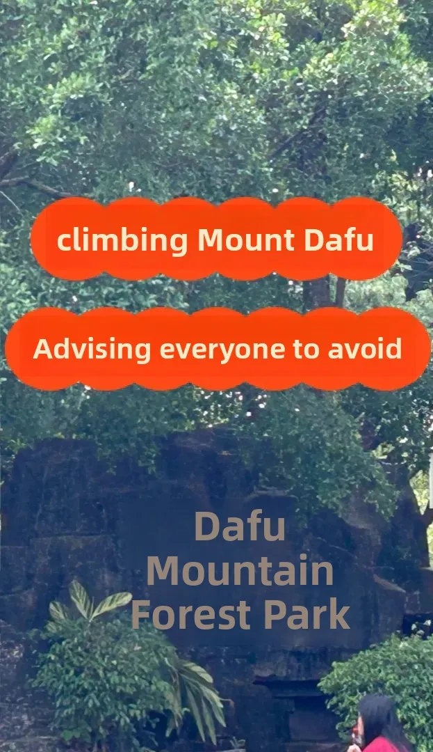 Dafu Mountain Hike: My Crusade to Talk EVERYONE Out of It. 1