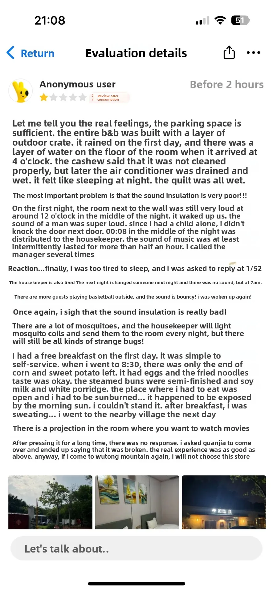 TRIPLE WARNING! This Guesthouse's "Good" Reviews? Total BS. 4